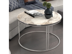 Mesa de Centro [EN.CASA] (50 x Ø 70 cm - Aglomerado - Multicolor)