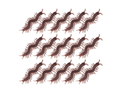 15 ciempiés falsos, juguetes de simulación de insectos, juguetes de Halloween, accesorios divertidos Ly Ebike