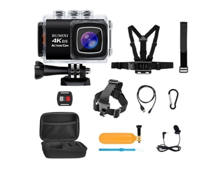 Action Cam SLOWMOOSE HD 4K Función Eis Wi-Fi Integrado