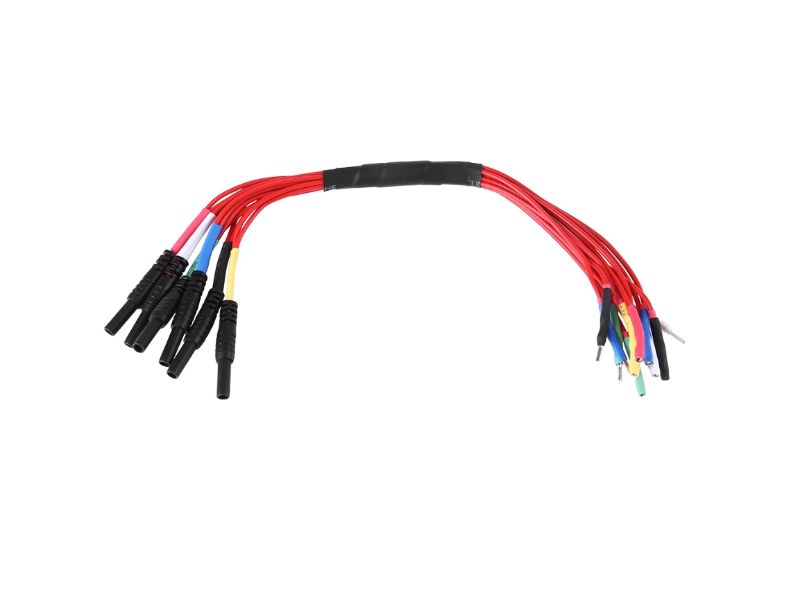Omni-cables De Conexión Universal De 6 Canales Ht306 Para Osciloscopio De Diagnóstico Automotriz Test Multímetro Soldadura