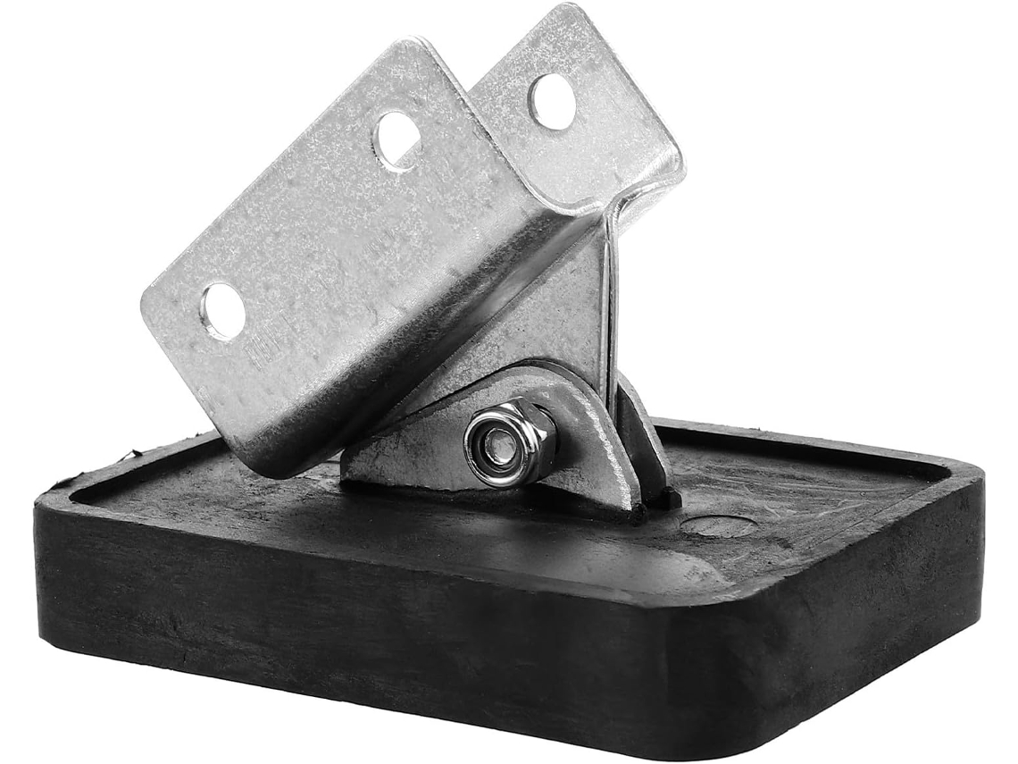 Almohadilla Antideslizante De Goma Gruesa De Aluminio Para Patas De Escalera