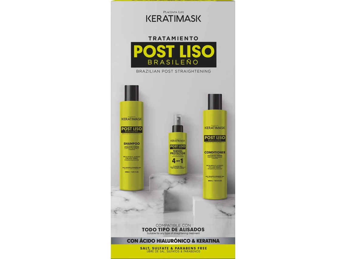 Kit Post Alisamento BE NATURAL Keratimask
