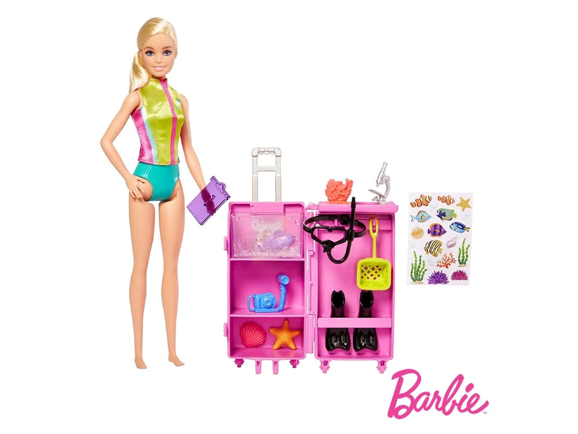 BARBIE Tu Puedes Ser Biologa Marina Rubia