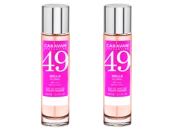 Set de 2 perfume de mujer nº49 150ml CARAVAN