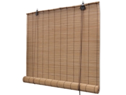 Estor VIDAXL Marrón Bambú (120 x 220 cm)