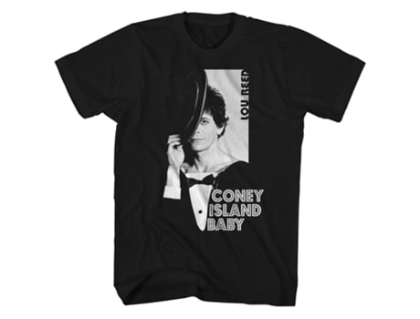 Camiseta ROCKINSTONE Lou Reed Coney Island Bebé Lou Reed (Algodón - M)