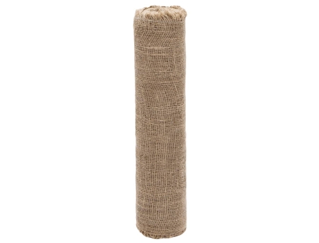VIDAXL Rollo de yute 0,5x25 m 100% yute 200 gsm