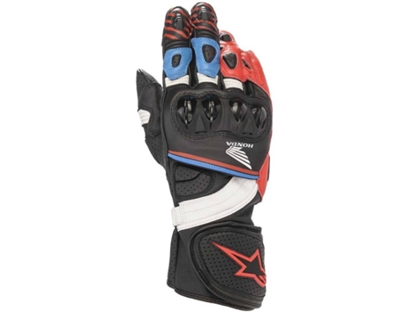 Guantes Unisex ALPINESTARS Honda Gp Plus R V2 Multicolor para Motociclismo (M)