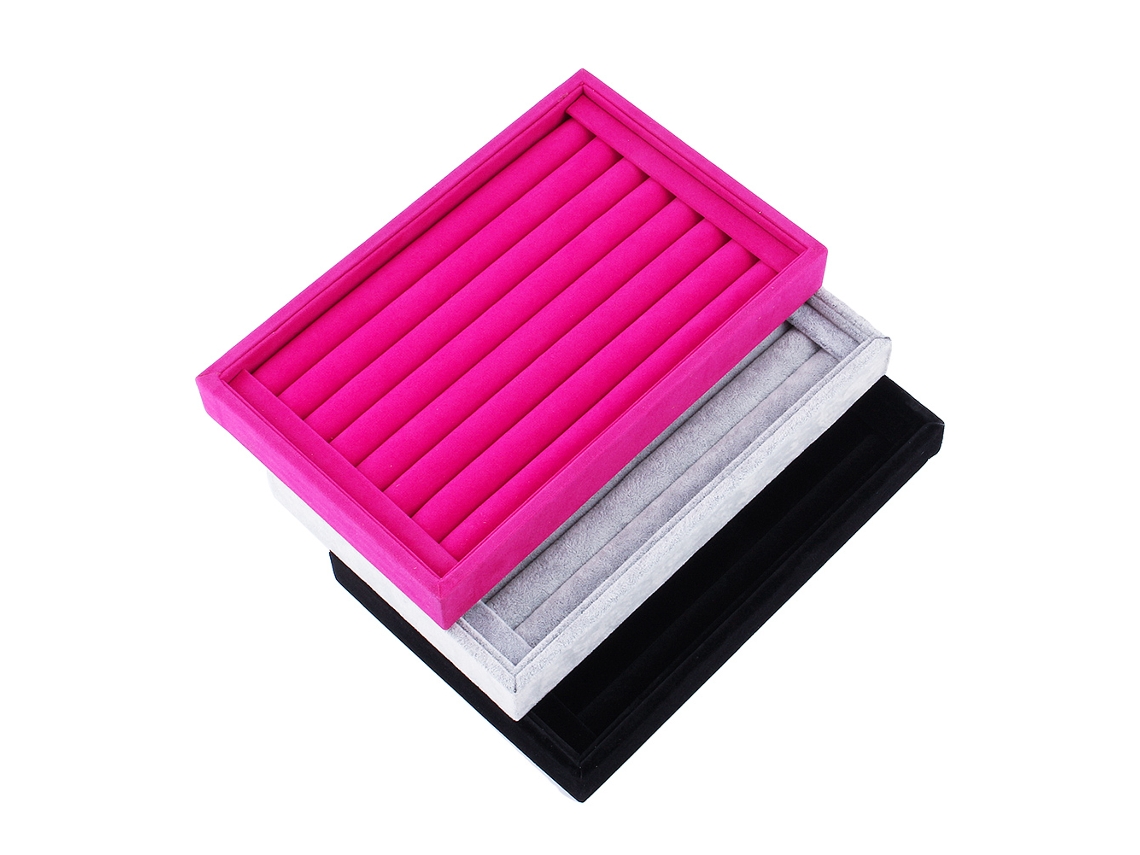 Caja expositora de joyas para almacenamiento y organización