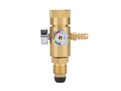 Regulador De Presión De Gas Propano De 0,25 A 4 Mpa Con Manómetro Y Reductor De Presión.