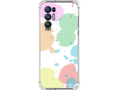 Carcasa Oppo Find X3 Neo 5G TUMUNDOSMARTPHONE Acuarela 05 Multicolor