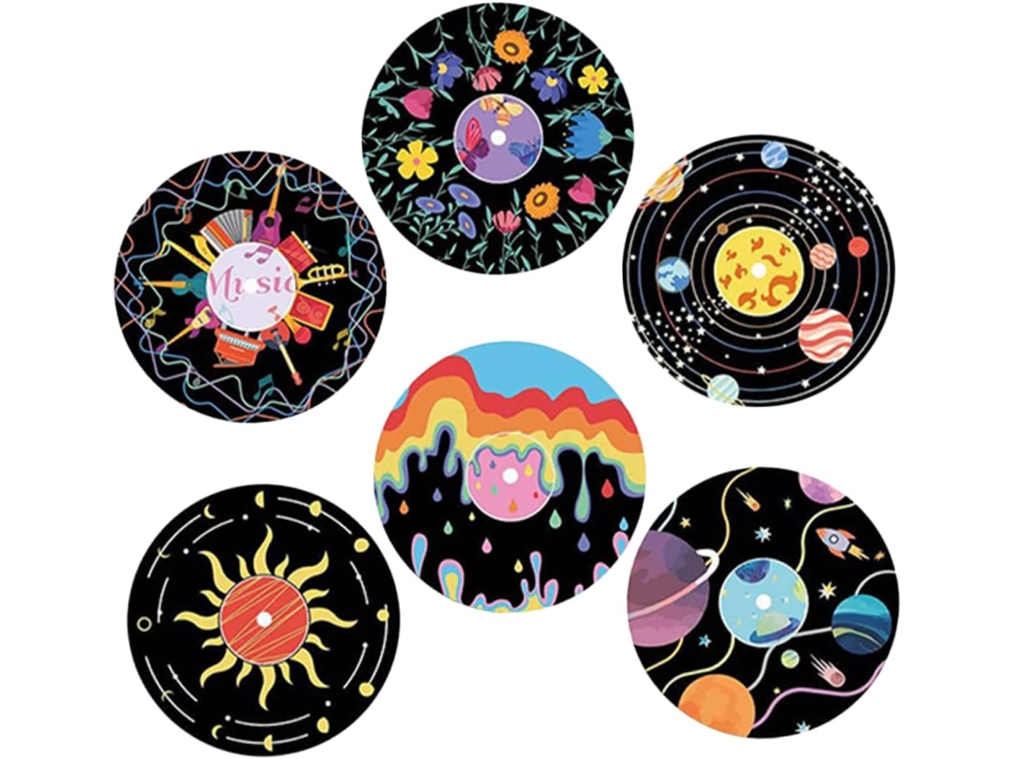 Juego de 6 vinilos decorativos autoadhesivos para salón. Gokoco