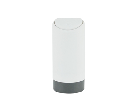 Cubo de basura portátil del coche, caja de almacenamiento del organizador automático[Blanco]