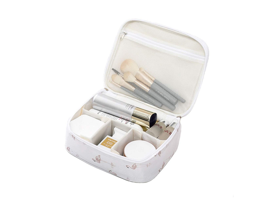 EIOORORRIY Bolsa De Viagem Para Maquiagem, Estojo Organizador De Cosméticos, Bolsa Portátil Para Armazenamento De Pincéis E Acessórios