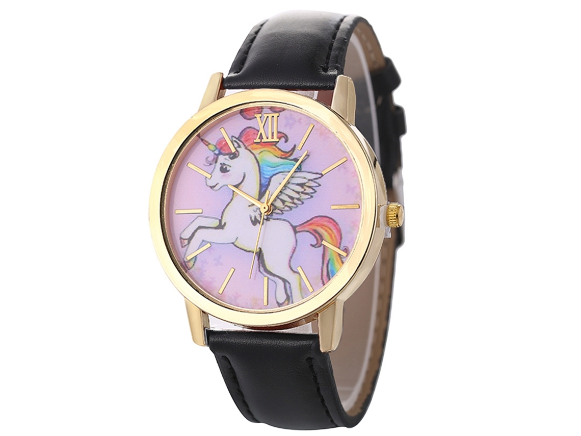 Reloj De Pulsera Para Mujer Zhoulianfa Zlf0530-f Negro Movimiento De Cuarzo