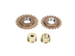 Adaptador Rebe-Freewheel para bicicleta Iron com pinhão de 22 dentes e 24 dentes (esquerdo e direito) para modificação.