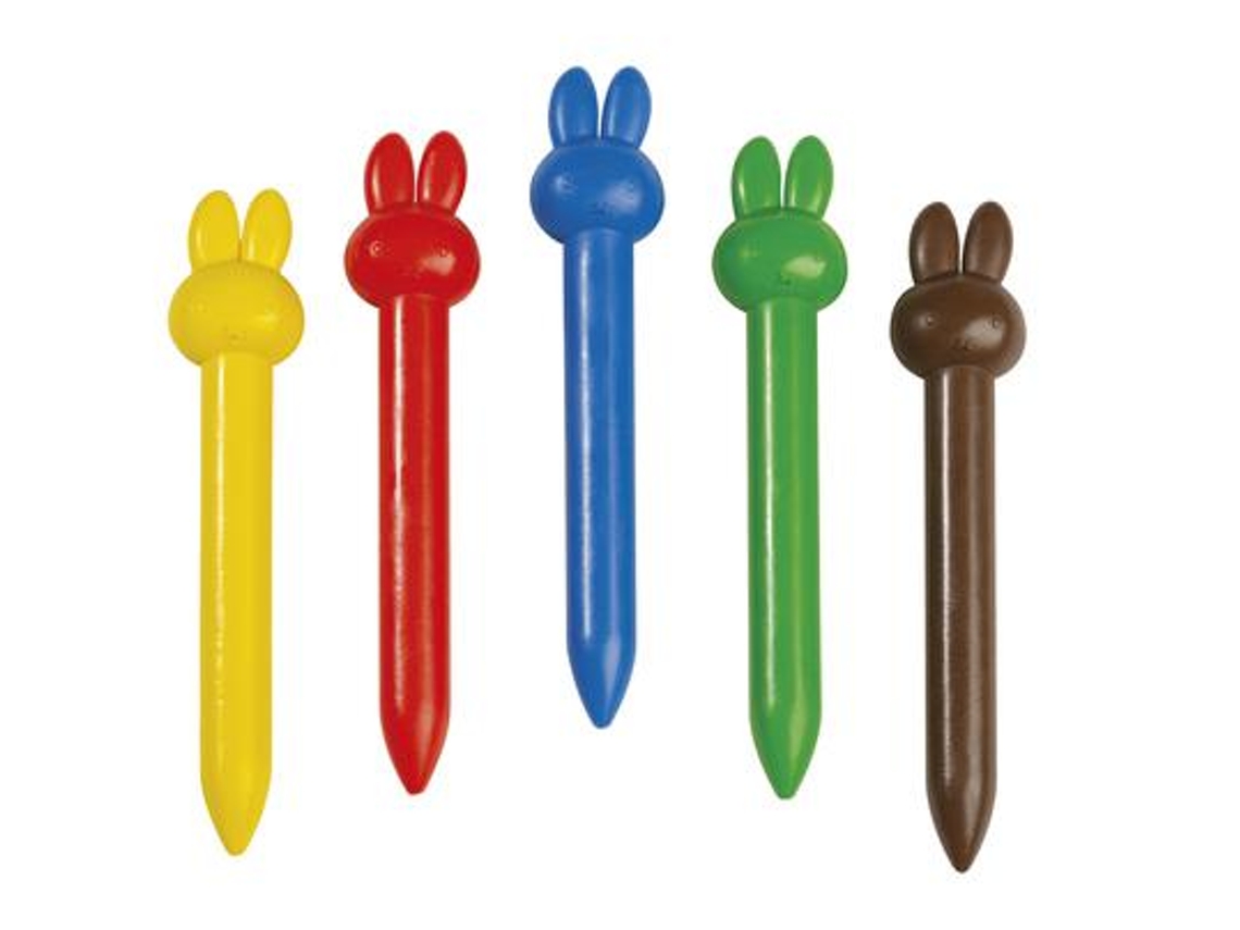 Bambolino Toys Miffy 17051 Lápis de Cera 5 Unidades