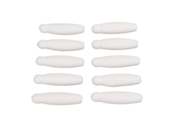 2026rebe-10 Piezas Cebo Suave De Pesca Artificial Abeja Pupa Papa Lure Lanzamiento Largo Con Sal 6cm 8g Blanco