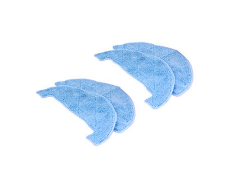 4 unids/lote Robot aspirador trapos trapos para Amibot Animal Premium H2O repuestos de aspiradora robótica Accesorios
