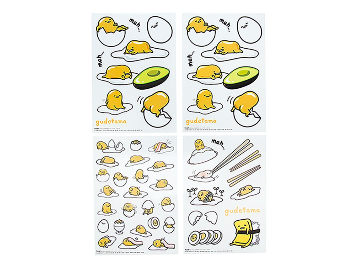 Pack de vinilos para Gudetama Gadgets 21 X 15 Cm B.active
