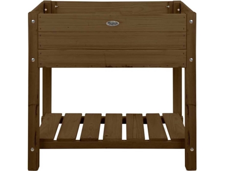 Esschert Design Mesa de cultivo marrón S