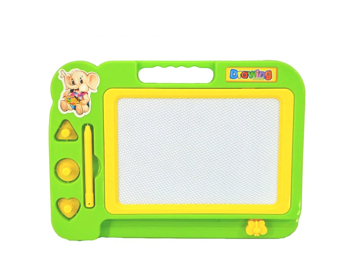 (paleta Verde) Pizarra Magnética Para Colorear Para Niños - Pizarra Borrable