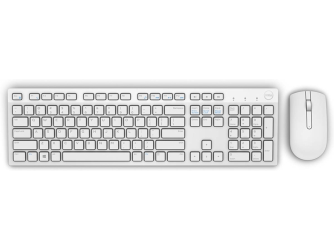 Teclado DELL KM636 (Inalámbrico - Layout Francés - Teclado Numérico)