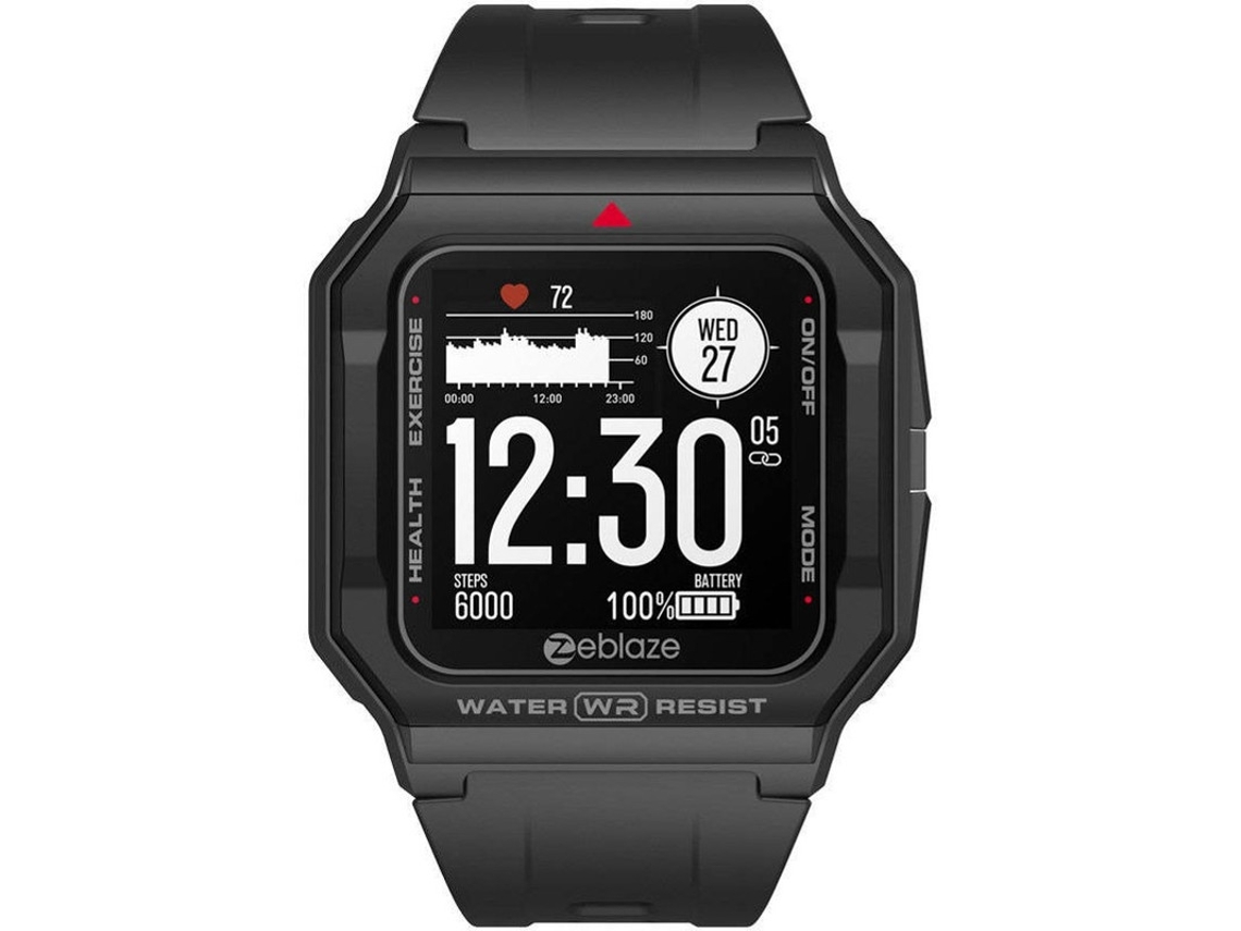 Reloj inteligente para hombre y mujer con podómetro, monitor de ritmo cardíaco y sueño, deportivo, resistente al agua IP68, compatible con Android e iOS (negro) Bestvite