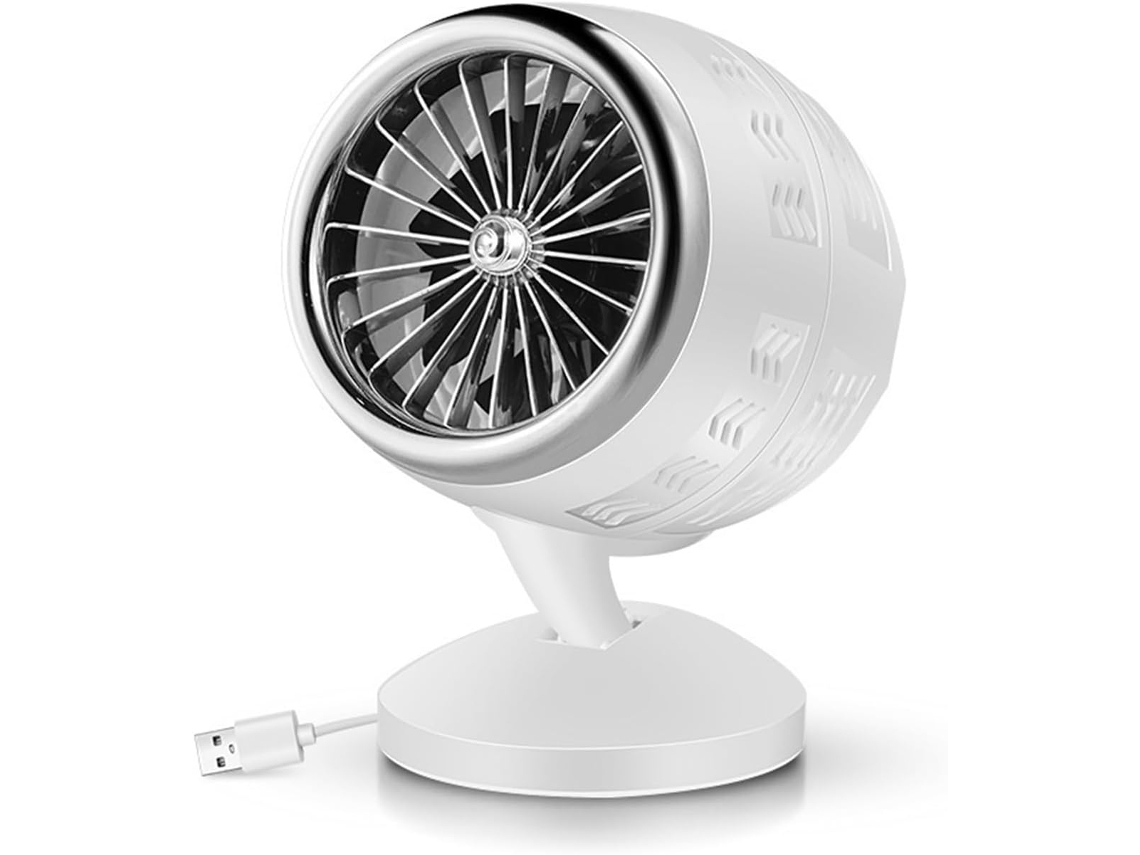 Ventilador De Escritorio Usb Aire Acondicionado Eléctrico Portátil Para Ventilador Giratorio Más Fresco