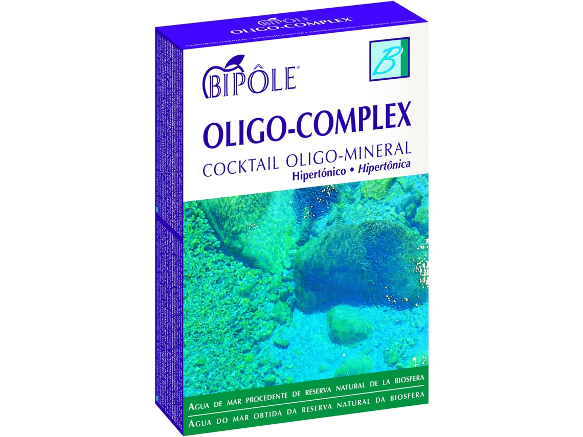 Complemento Alimentar INTERSA Bipole Oligo Complex 20 Ampolas