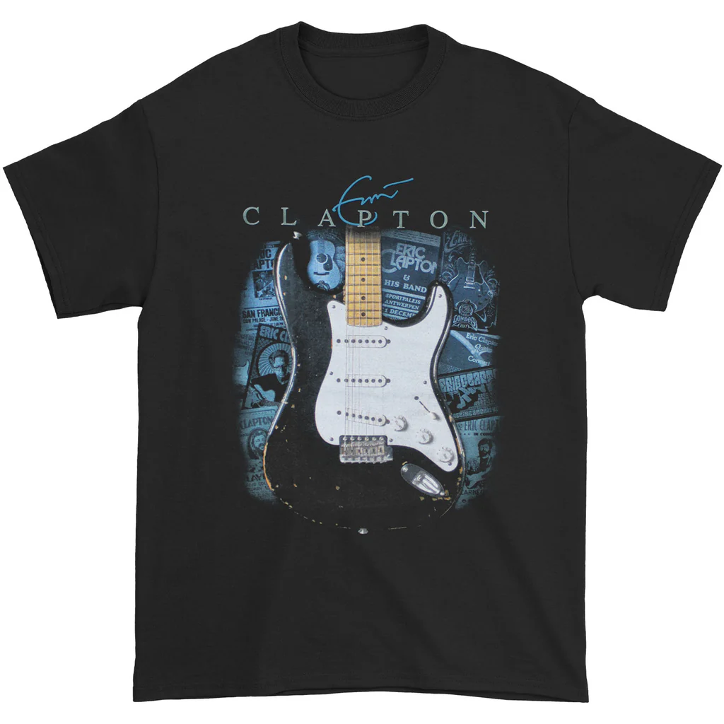 Rockinstone Eric Clapton Blackie Passes Camiseta（xxxl）