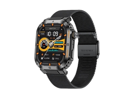 Reloj inteligente militar para exteriores para hombre, reloj inteligente con llamada Bluetooth para Android IOS Ip68, relojes deportivos impermeabl...