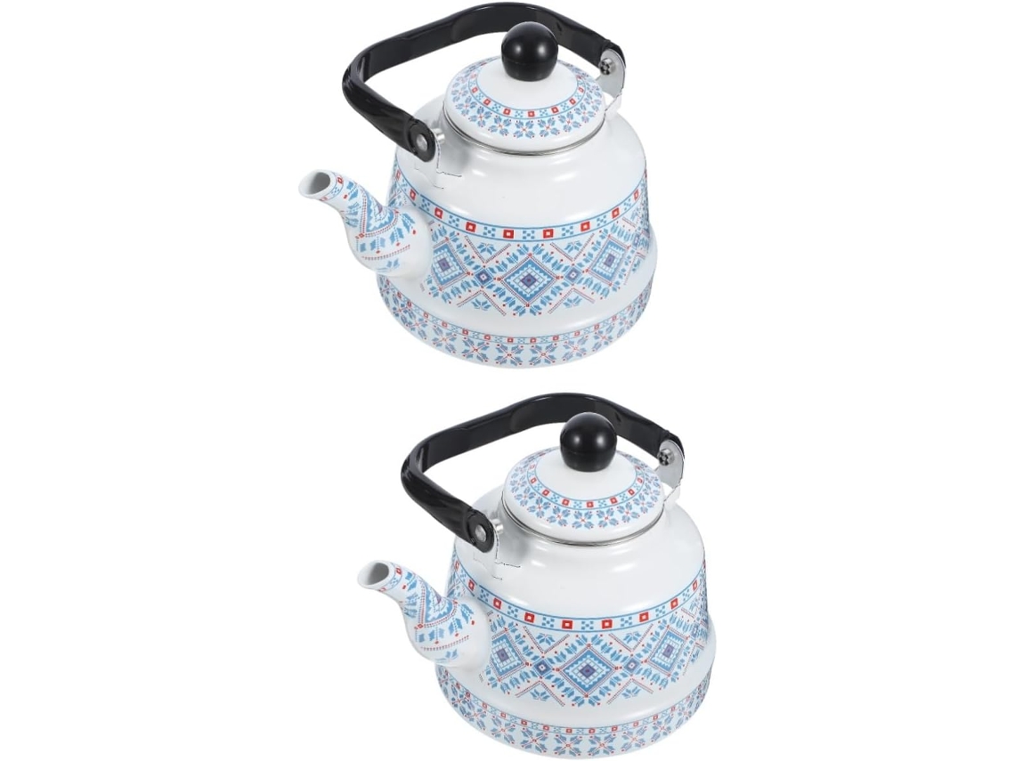 2 Piezas Pot Marmite Chauffante Cafe Electric Kettle Accessoires Café Bouilloire Vintage ...