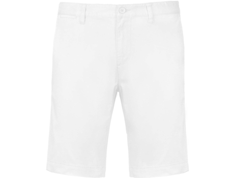 Pantalones Cortos KARIBAN Hombre (52 - Blanco)