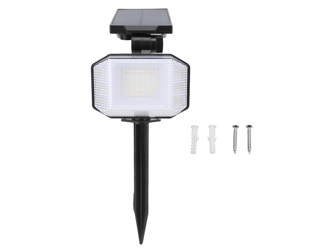 Bj-luz Solar Com Pico Ip65 Impermeável Auto Ligar/desligar Led Exterior Para Jardim Pátio Gramado