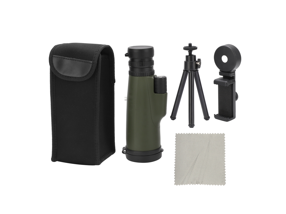 NEVEANCE Telescopio Monocular HD 10-30x50 con Enfoque Dual y Zoom para Observación de Aves y Viajes