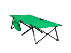 Cama de camping doble, capacidad de carga de 136 kg, con bolsa lateral, tejido Oxford, 200 x 73 x 49 cm, ideal para actividades al aire libre.