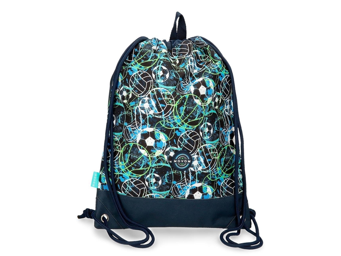 Mochila MOVOM Balls Azul (32x42x0,5 cm)