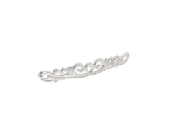 Tirador Para Mueble De Zamac Distancia Entre Ejes De 128 Mm Color Plata Venecia Lote De 6mm