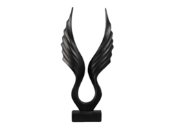 Decoración Para Consola De Tv Con Alas De Ángel, Escultura Moderna De Resina Para Sala De Estar.