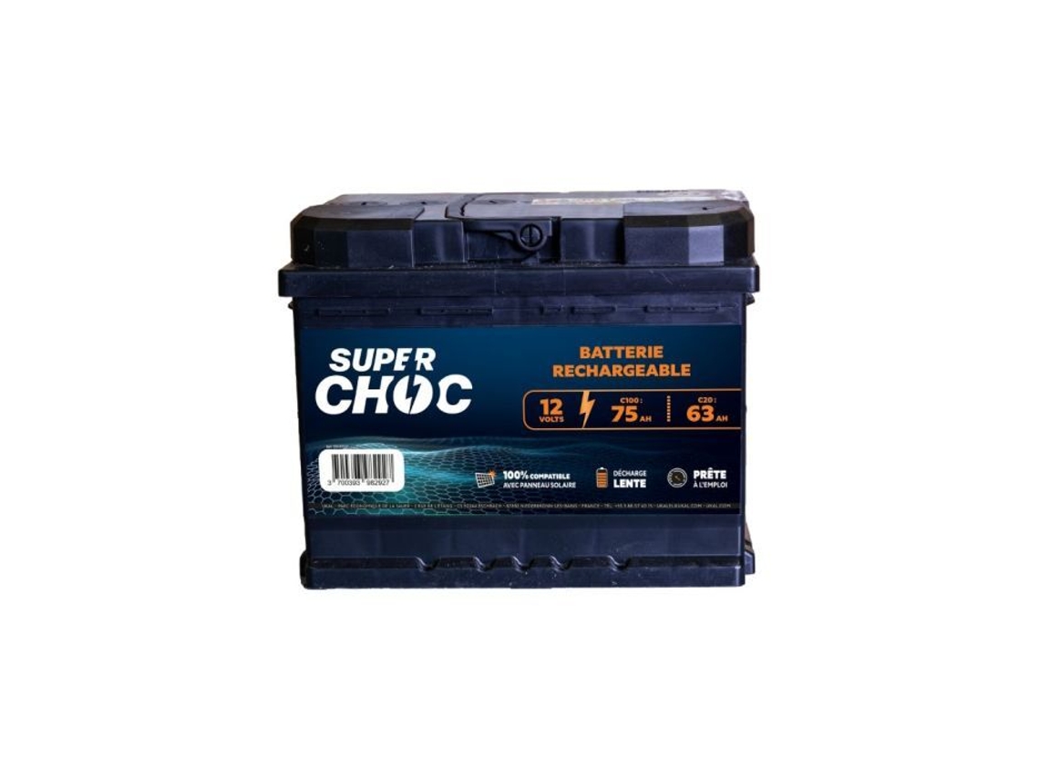 Batería recargable SUPERCHOC