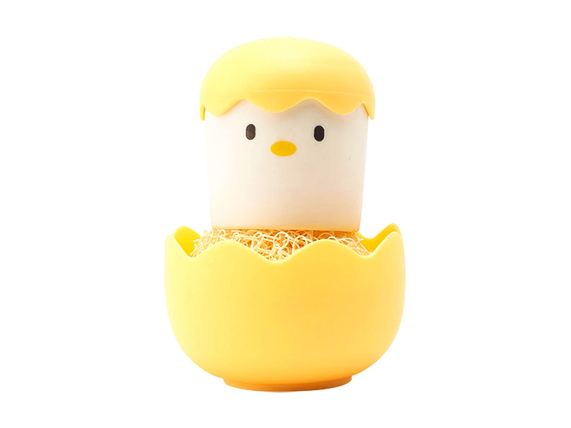 Adorable Cepillo De Limpieza Para Ollas Y Platos: Elimina Eficazmente Las Manchas.