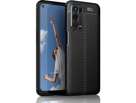 Carcasa Oppo A74 5G Rugged Leather