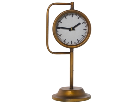 Reloj Sobremesa Metal Doradoviejo, Pila: 1Xaa No Incluida