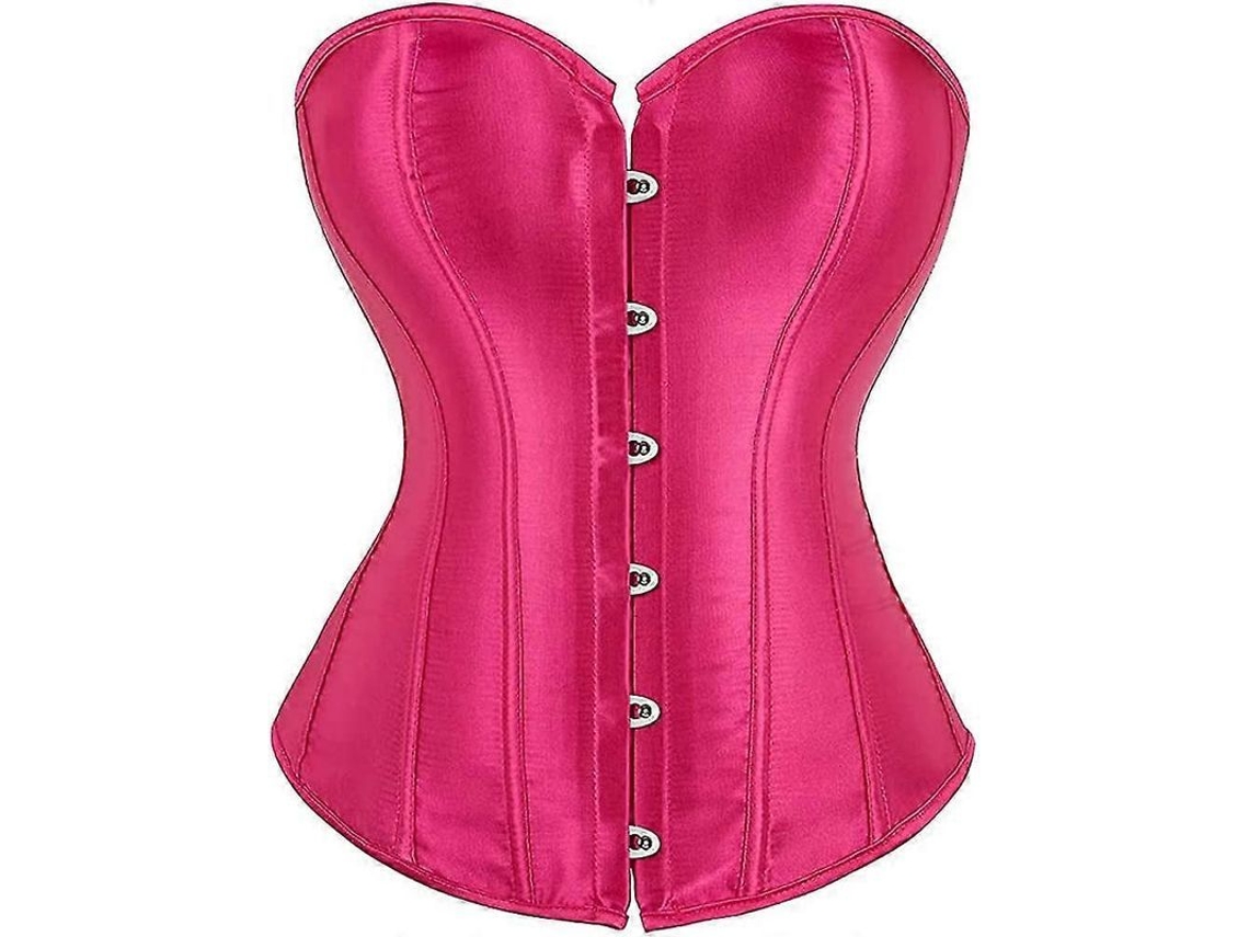 Corsé Gótico De Seda De Talla Grande Con Encaje Y Varillas - Faja Moldeadora Para Mujer