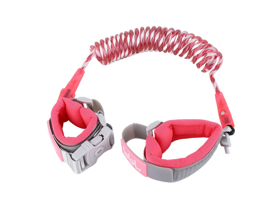 Pulsera Reflectante De Seguridad Infantil Con Cierre Multifuncional Para Exteriores, Oro Rosa, 2 Metros (6,6 Pies)