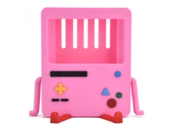 Ats-soporte Portátil Para Consola De Juegos Cute Cartoon, Holder De Pantalla En Rosa, Accesorio Para Videojuegos