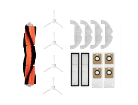 15pcs para xiaomi mijia stytj05zhm mop escova principal escova lateral filtro