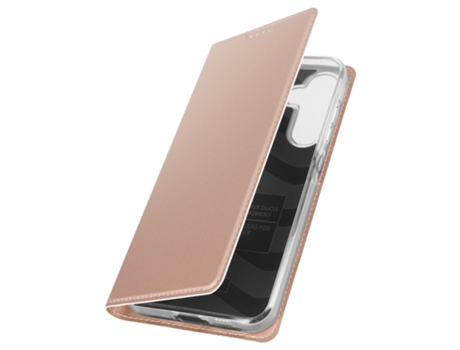 DUX DUCIS Funda para Samsung Galaxy A55 Solapa Tarjetero Soporte vídeo DUX DUCIS Rosa