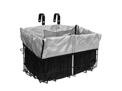 Funda Para Cesta De Bicicleta, Forro Para Cesta De Bicicleta, Funda Para Lluvia Para Cesta De Bicicleta Negro